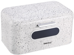 STEEL BREAD BOX KINGHOFF KH-1079