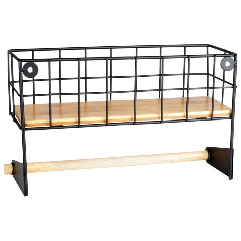 PÓŁKA NA PRZYPRAWY + WIESZAK NA RĘCZNIK PAPIEROWY 1713