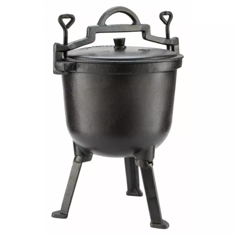 CAST-IRON HUNTING POT CAULDRON 4L KINGHOFF KH-2231