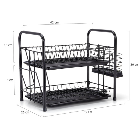 SUSZARKA OCIEKACZ DO NACZYŃ DWU POZIOMOWA E-8154