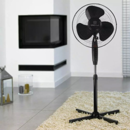 WENTYLATOR WIATRAK STOJĄCY PODŁOGOWY KINGCOOL KC-2124 czarny