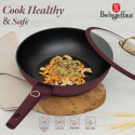 TITANIUM WOK WITH LID 28cm BERLINGER HAUS BH-8034 LEONARDO