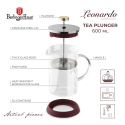 PISTON COFFEE TEA BREWER 600ml BERLINGER HAUS BH-8584 LEONARDO