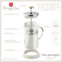 PISTON COFFEE TEA BREWER 600ml BERLINGER HAUS BH-8586 SAHARA