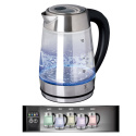 ELECTRIC GLASS KETTLE 1.7L BERLINGER HAUS BH-9127 TEMPERATURE CONTROL