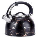 KETTLE WITH WHISTLE 3L GLAMOR BLACK GOLD E-5155