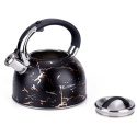 KETTLE WITH WHISTLE 3L GLAMOR BLACK GOLD E-5155