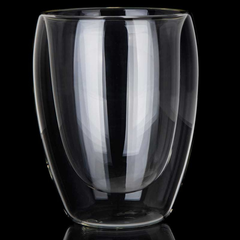 SZKLANKA TERMICZNA 300ml Z PODWÓJNĄ SCIANKĄ DO KAWY NAPOJÓW