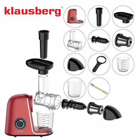 SOKOWIRÓWKA WYCISKARKA WOLNOOBROTOWA KLAUSBERG KB-7870