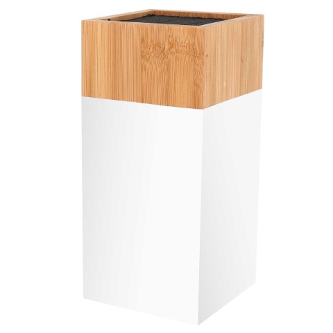 UNIWERSALNY STOJAK BLOK DO NOŻY BIAŁY 3786