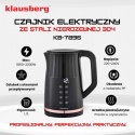 CZAJNIK ELEKTRYCZNY 1,7L KLAUSBERG KB-7896 LED REGULACJA TEMPERATURY