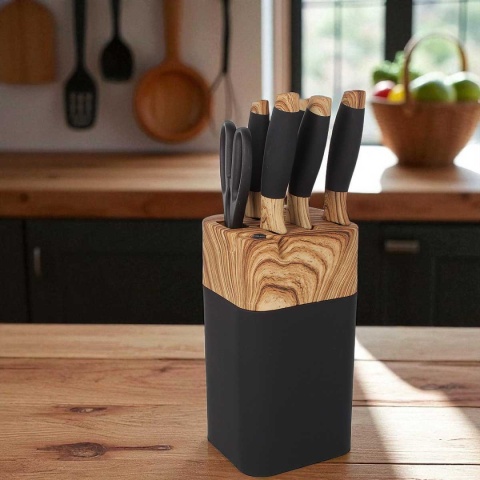 ZESTAW NOŻY KUCHENNYCH W STOJAKU 3775