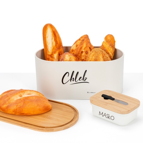 CHLEBAK Z ZESTAWEM POJEMNIKÓW I MASELNICZKA E-6080