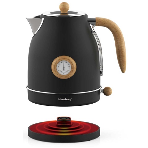 CZAJNIK ELEKTRYCZNY 1,7L Z TERMOMETREM KLAUSBERG KB-7907 RETRO