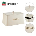 ELEGANCKI CHLEBAK STALOWY KINGHOFF KH-1950 KREMOWY