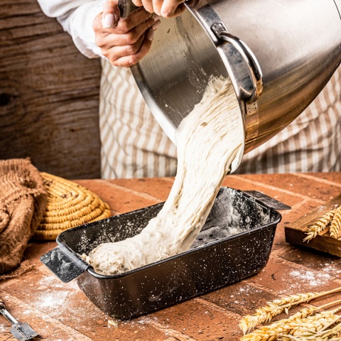 FORMA KEKSÓWKA DO CHLEBA 24x13,5cm Z WKŁADKĄ KINGHOFF KH-1953