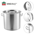 GARNEK GASTRONOMICZNY Z POKRYWĄ STALOWĄ 25L KINGHOFF KH-1963
