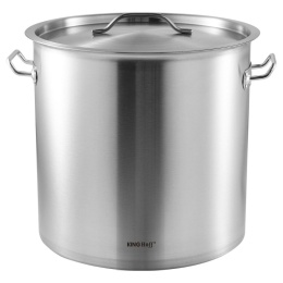 GARNEK GASTRONOMICZNY Z POKRYWĄ STALOWĄ 36L KINGHOFF KH-1965