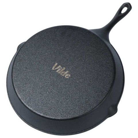 PATELNIA ŻELIWNA 30cm Z SILIKONOWĄ NAKŁADKĄ CAST LINE 199037