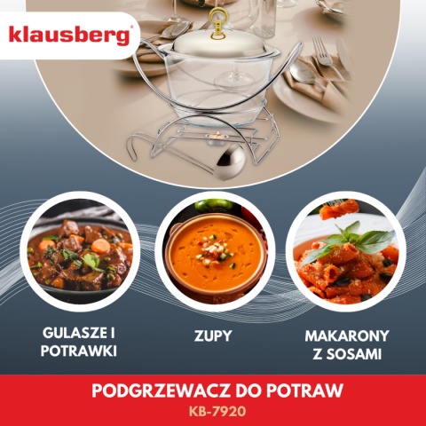 PODGRZEWACZ ŻAROODPORNY WAZA 4L KLAUSBERG KB-7920