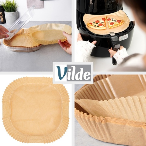 WKŁAD PAPIEROWY DO FRYTOWNICY KWADRATOWY 23 x 23cm 50szt. 279046