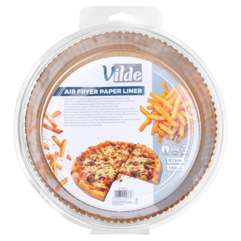 WKŁAD PAPIEROWY DO FRYTOWNICY OKRĄGŁY 23cm 100szt. 279051