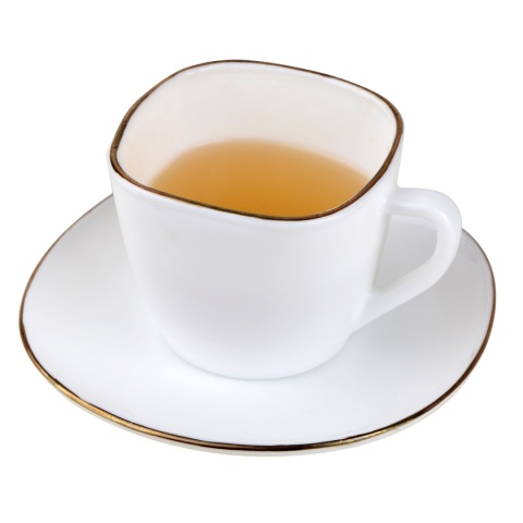 ZESTAW KAWOWOWY 6 FILIŻANEK ZE SPODECZKAMI KINGHOFF OPAL KH-1930