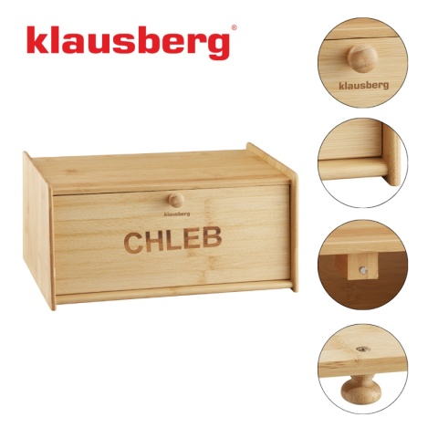 CHLEBAK POJEMNIK BAMBUSOWY NA PIECZYWO KLAUSBERG KB-793
