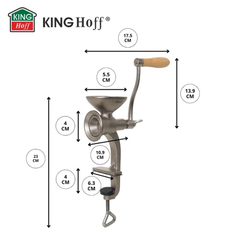 MASZYNKA MŁYNEK DO MIELENIA MAKU ORZECHÓW KINGHOFF KH-1952
