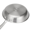 PATELNIA STALOWA 22cm Z POWŁOKĄ PLASTER MIODU E-7546