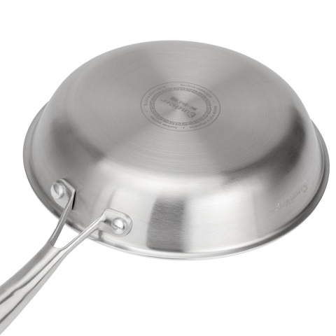 PATELNIA STALOWA 22cm Z POWŁOKĄ PLASTER MIODU E-7546