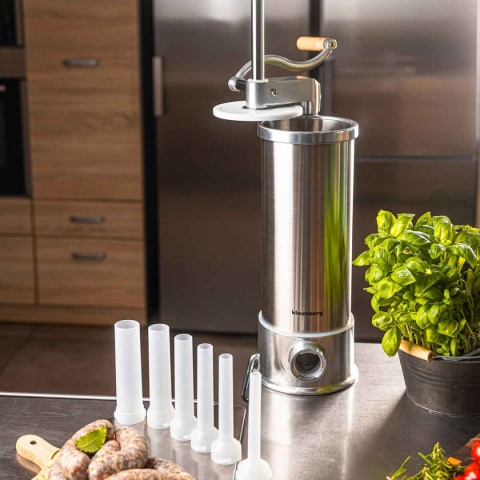 RĘCZNA NADZIEWARKA DO KIEŁBASY 5kg KLAUSBERG KB-7927 PIONOWA