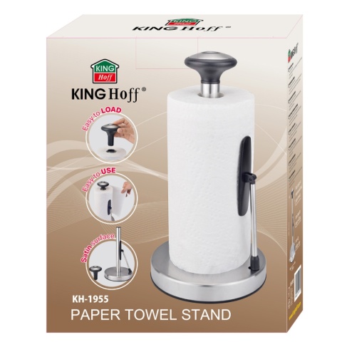 STOJAK STALOWY NA RĘCZNIKI PAPIEROWE KINGHOFF KH-1955