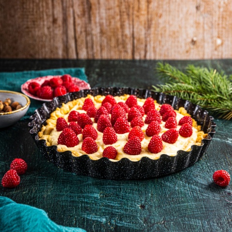 BLACHA FORMA DO TARTY Ø28cm KINGHOFF KH-1956