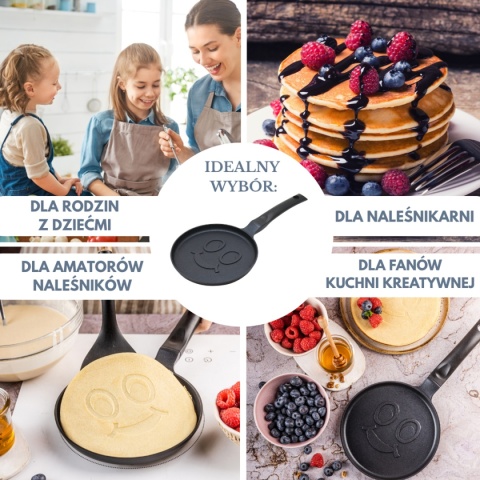 PATELNIA DO UŚMIECHNIĘTYCH NALEŚNIKÓW 18cm KLAUSBERG KB-7971