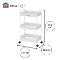 REGAŁ BAREK MOBILNY WIELOFUNKCYJNY KINGHOFF KH-1942