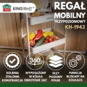 REGAŁ BAREK MOBILNY WIELOFUNKCYJNY KINGHOFF KH-1943