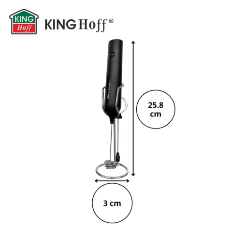 ELEKTRYCZNY MIKSER DO KOKTAJLI SPIENIACZ DO MLEKA KINGHOFF KH-2001