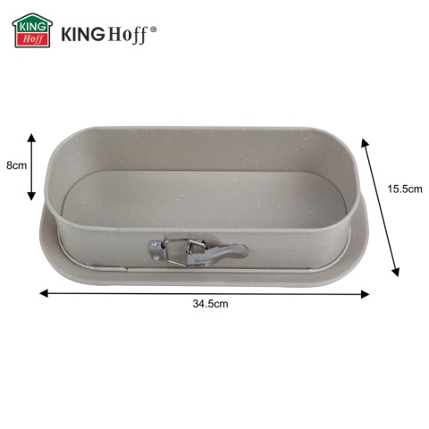 FORMA KEKSÓWKA DO CHLEBA ROZPINANA 34,5x15,5cm KINGHOFF KH-1976