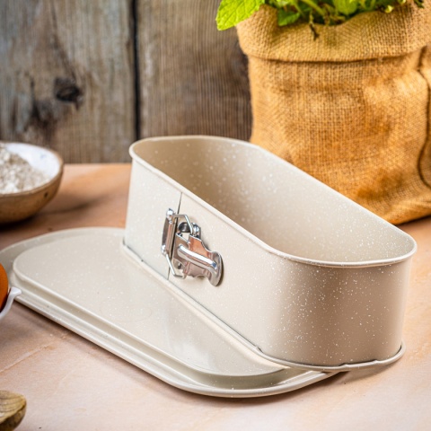 FORMA KEKSÓWKA DO CHLEBA ROZPINANA 34,5x15,5cm KINGHOFF KH-1976