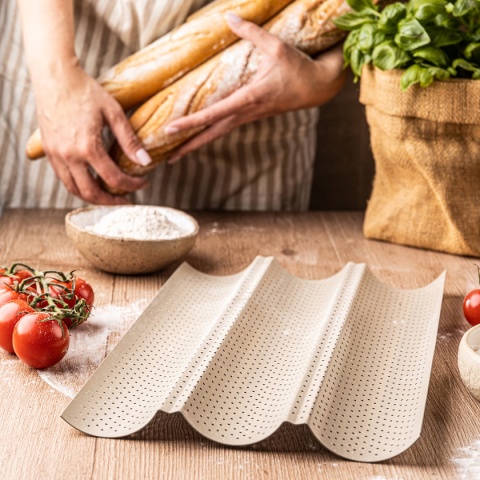 FORMA STALOWA DO BAGIETEK ZAPIEKANEK KINGHOFF KH-1970