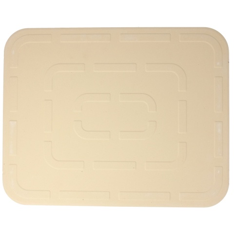 KAMIEŃ SZAMOT DO PIECZENIA I SERWOWANIA PIZZY 38x30cm 2929