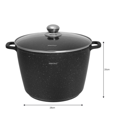 KINGHOFF GARNEK MARMUROWY 28cm KH-1599 10L