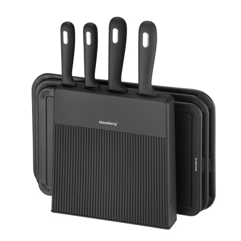 ZESTAW NOŻY I DESEK KUCHENNYCH W STOJAKU KLAUSBERG KB-7980