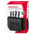 ZESTAW NOŻY I DESEK KUCHENNYCH W STOJAKU KLAUSBERG KB-7980