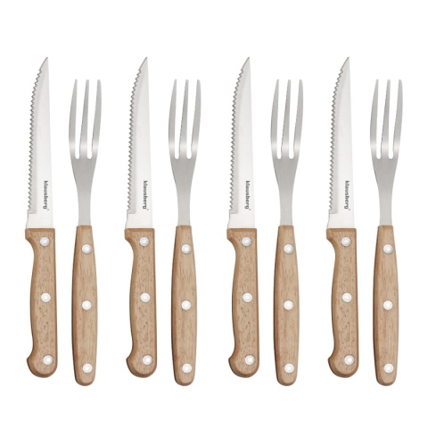 ZESTAW SZTUĆCÓW SZTUĆCE DO STEKÓW 8 szt. KLAUSBERG KB-7976