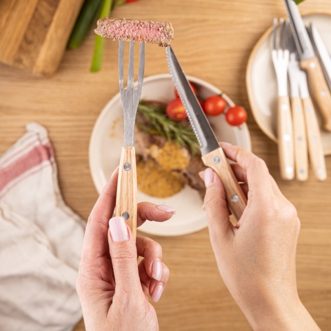 ZESTAW SZTUĆCÓW SZTUĆCE DO STEKÓW 8 szt. KLAUSBERG KB-7976