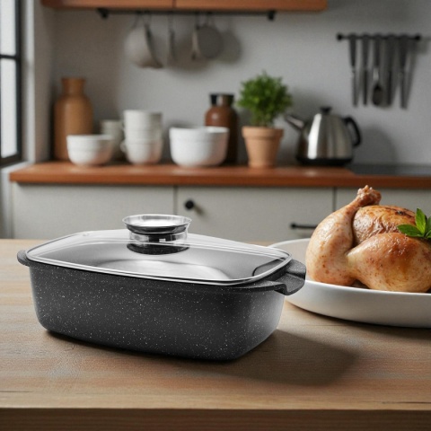 BRYTFANNA MARMUROWA 6,5L POKRYWA Z AROMATYZEREM 7735