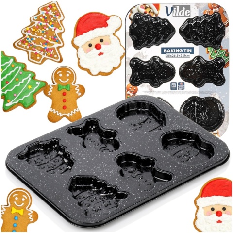 FORMA BLACHA PROSTOKĄTNA DO CIASTA 36,5x24cm KINGHOFF KH-1975