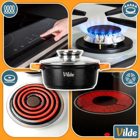 GARNEK GRANITOWY 2,1L Z POKRYWĄ Z AROMATYZEREM TERRUNA 199104